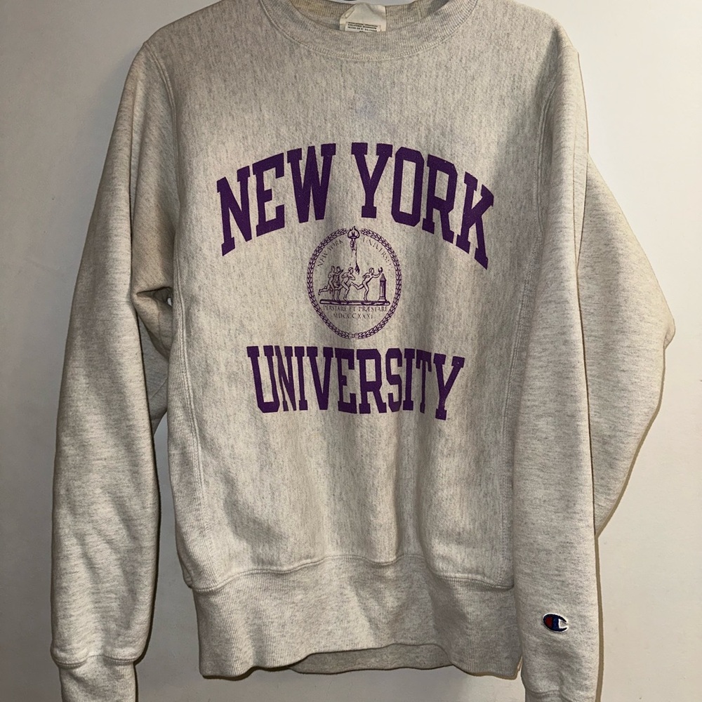 Authentic NYU Champion NYU Sweatshirt